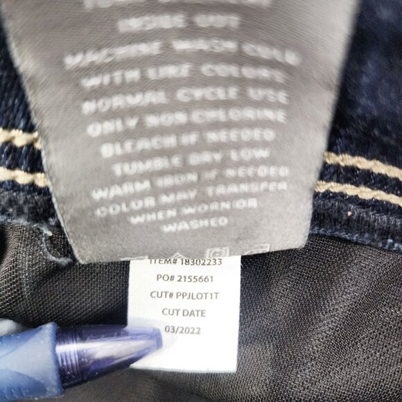 Torrid Womens Plus Size Denim Jeans Super Soft Feel The Fit Blue Size L Tall - Picture 8 of 12